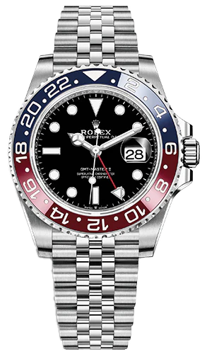 Rolex GMT-MASTER ll "Pepsi" Oystersteel 40mm Dial Negro