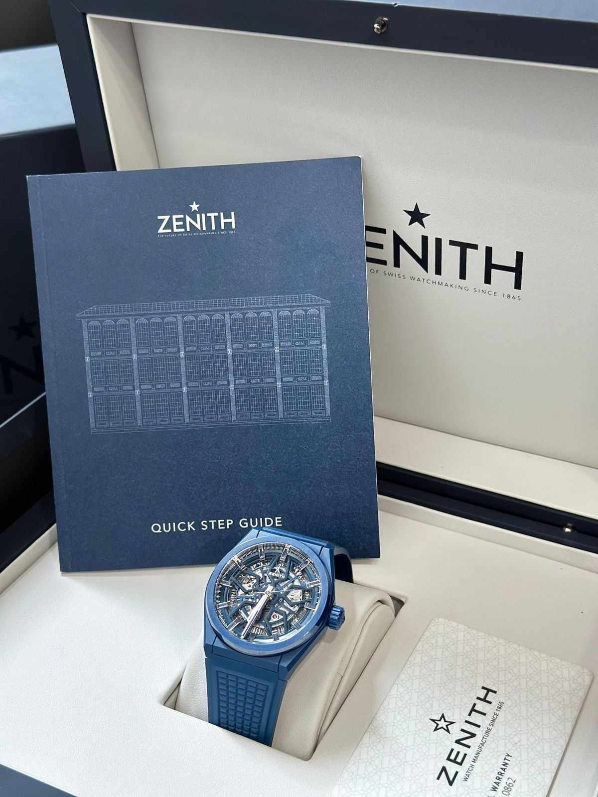 Reloj Zenith Defy Blue Ceramic