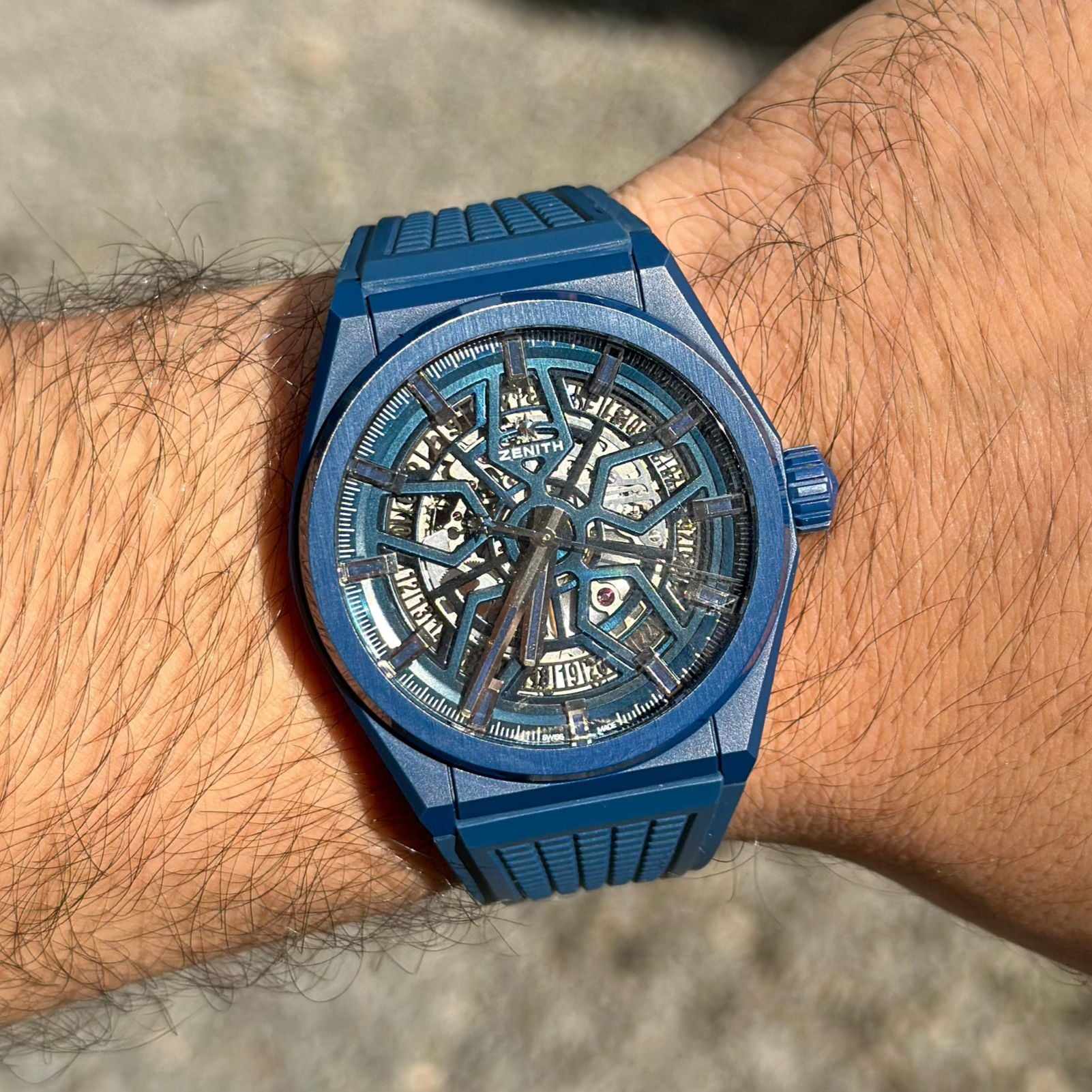 Reloj Zenith Defy Blue Ceramic