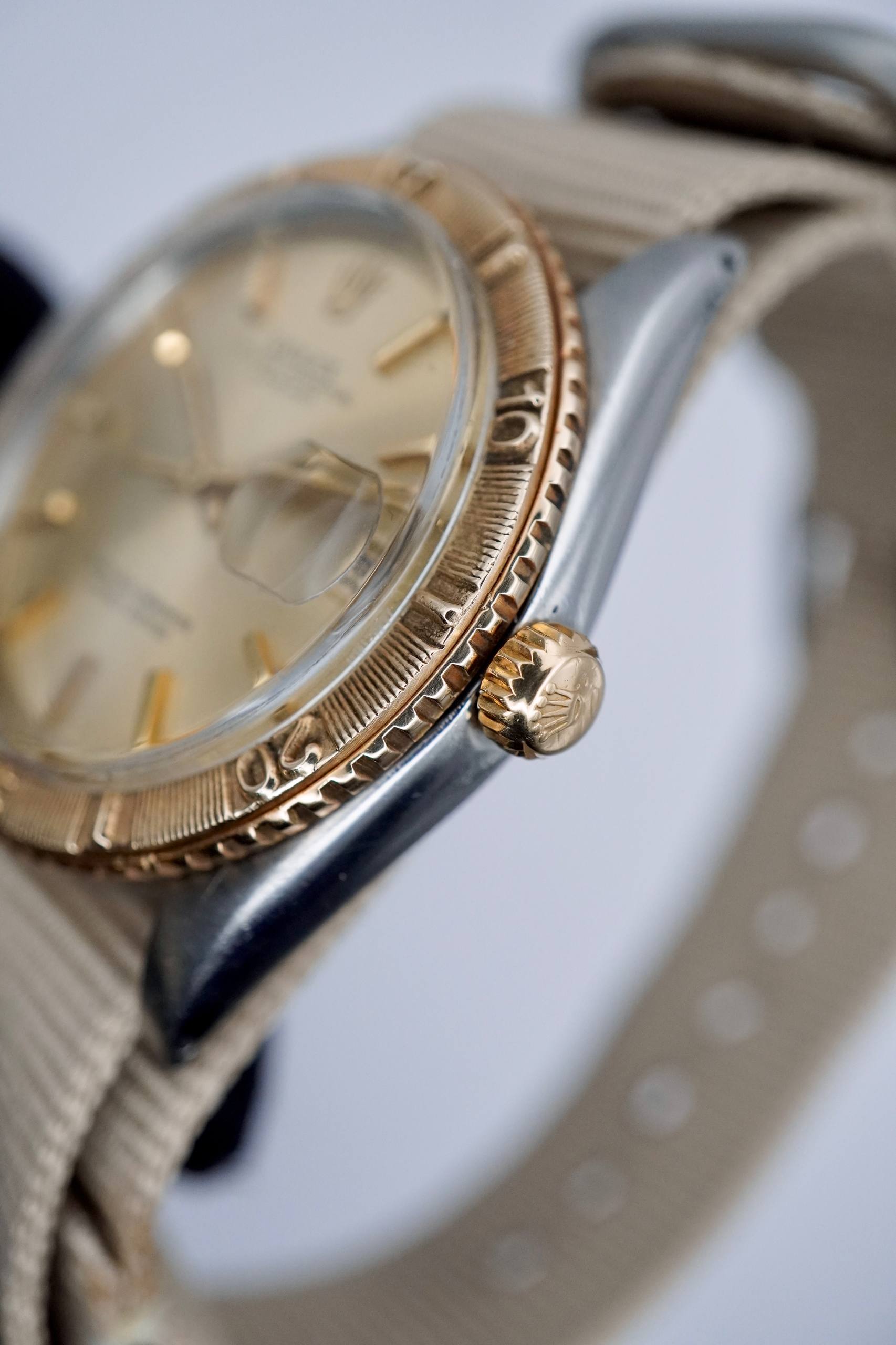 Rolex Datejust Vintage Turn-O-Graph 36mm Acero Oro Sólido 18K