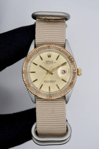 Rolex Datejust Vintage Turn-O-Graph 36mm Acero Oro Sólido 18K