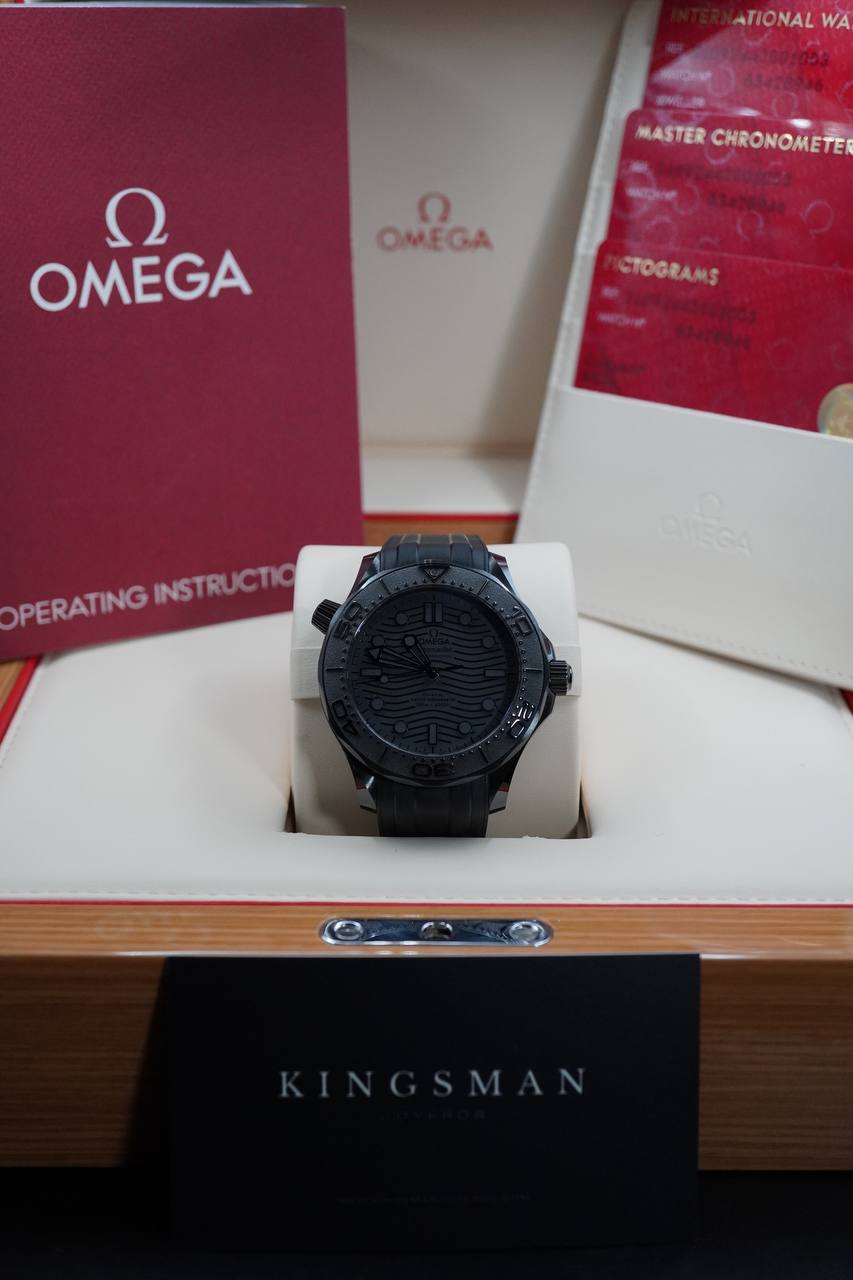 Omega Seamaster Diver 300M “Black Phantom”