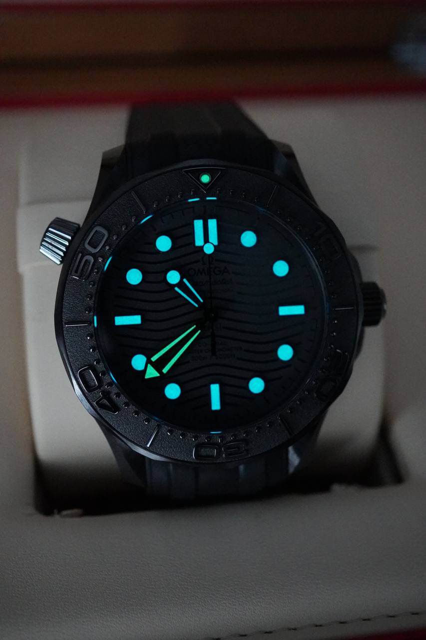 Omega Seamaster Diver 300M “Black Phantom”