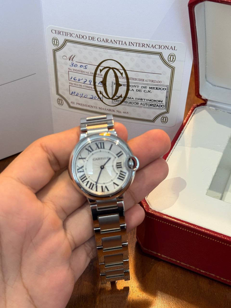 Cartier Ballon Bleu 36mm
