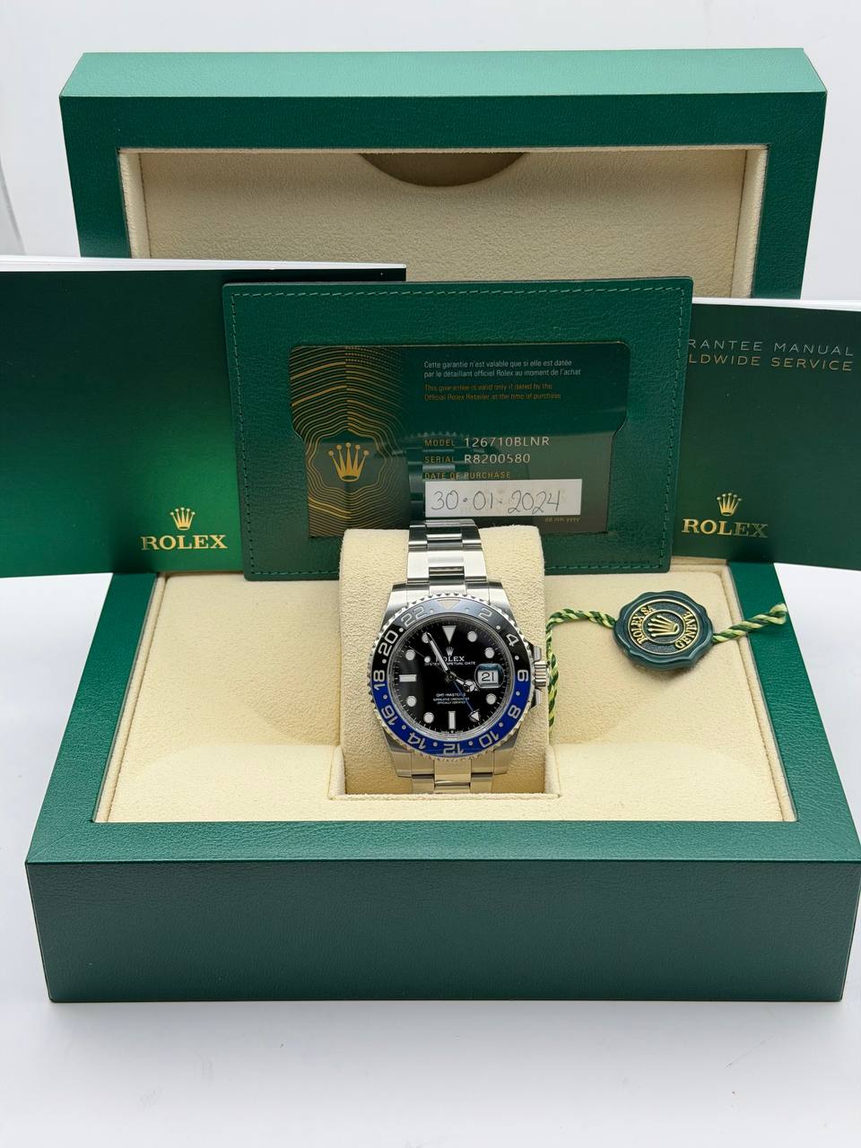 Rolex GMT-MASTER II “Batman” 40mm