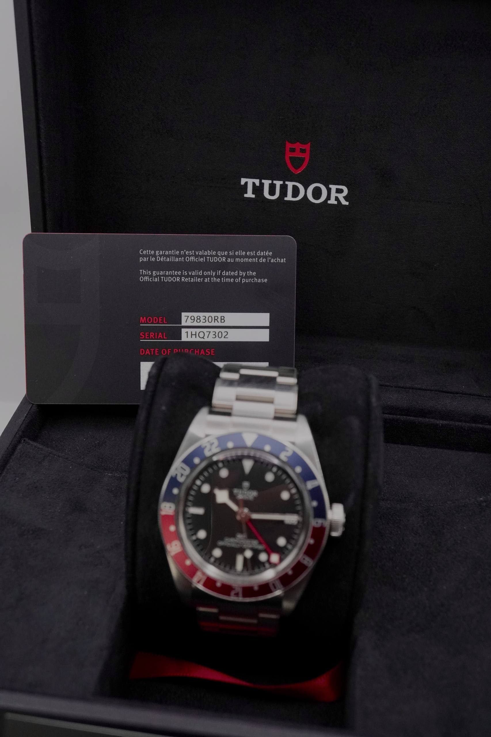 Tudor Black Bay GMT Pepsi 41mm