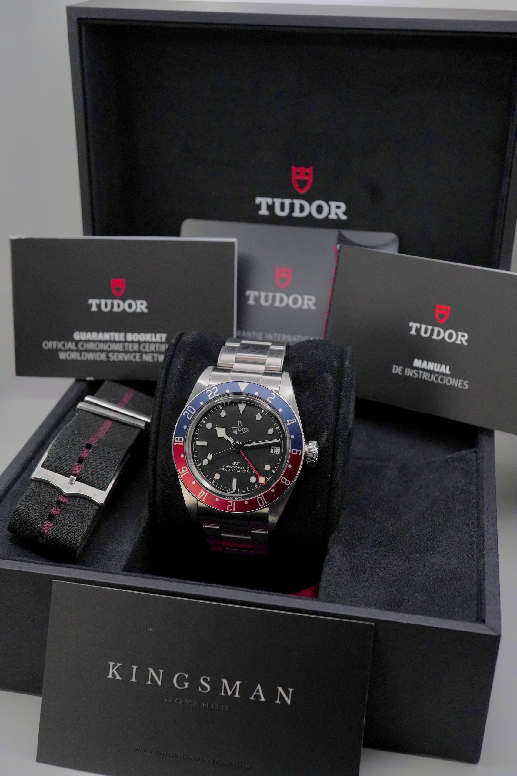 Tudor Black Bay GMT Pepsi 41mm