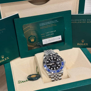Rolex GMT-MASTER II “Batgirl” 40mm