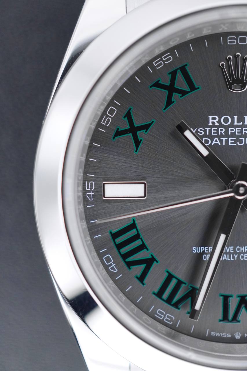 Rolex Datejust Wimbledon 41 mm
