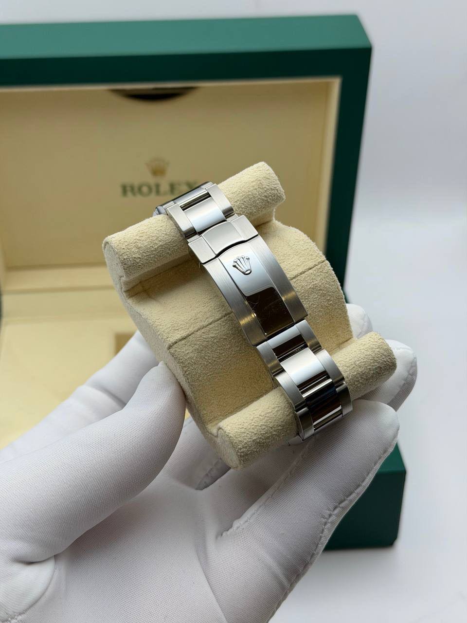 Rolex Datejust Bisel Liso Oyster Dial Rodio 41mm