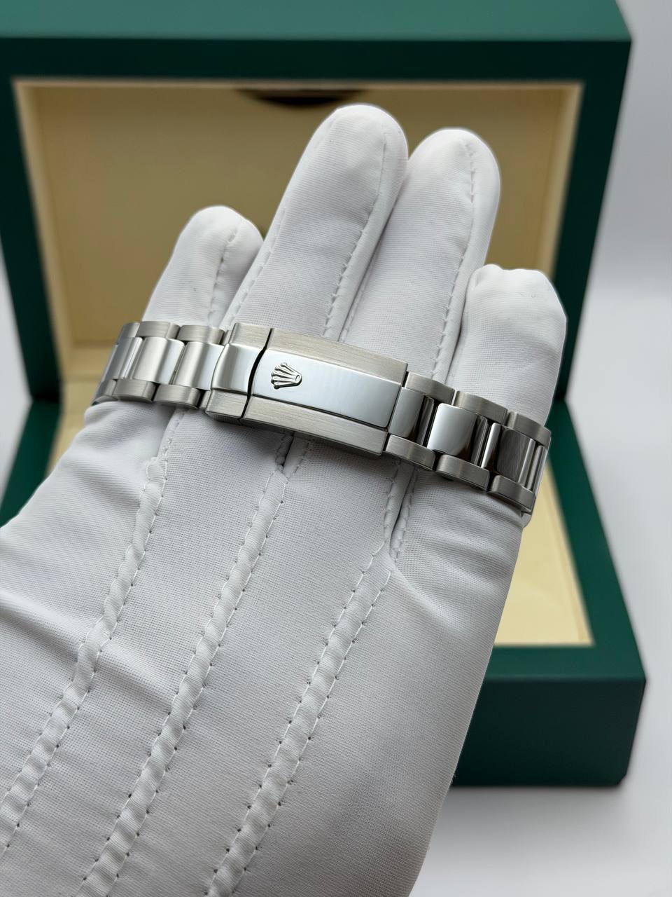 Rolex Datejust Bisel Liso Oyster Dial Rodio 41mm