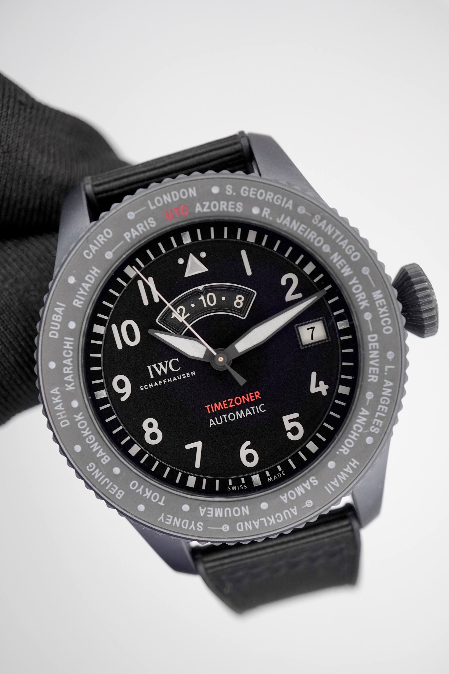 IWC Big Pilot Timezoner Top Gun Ceratanium 46mm