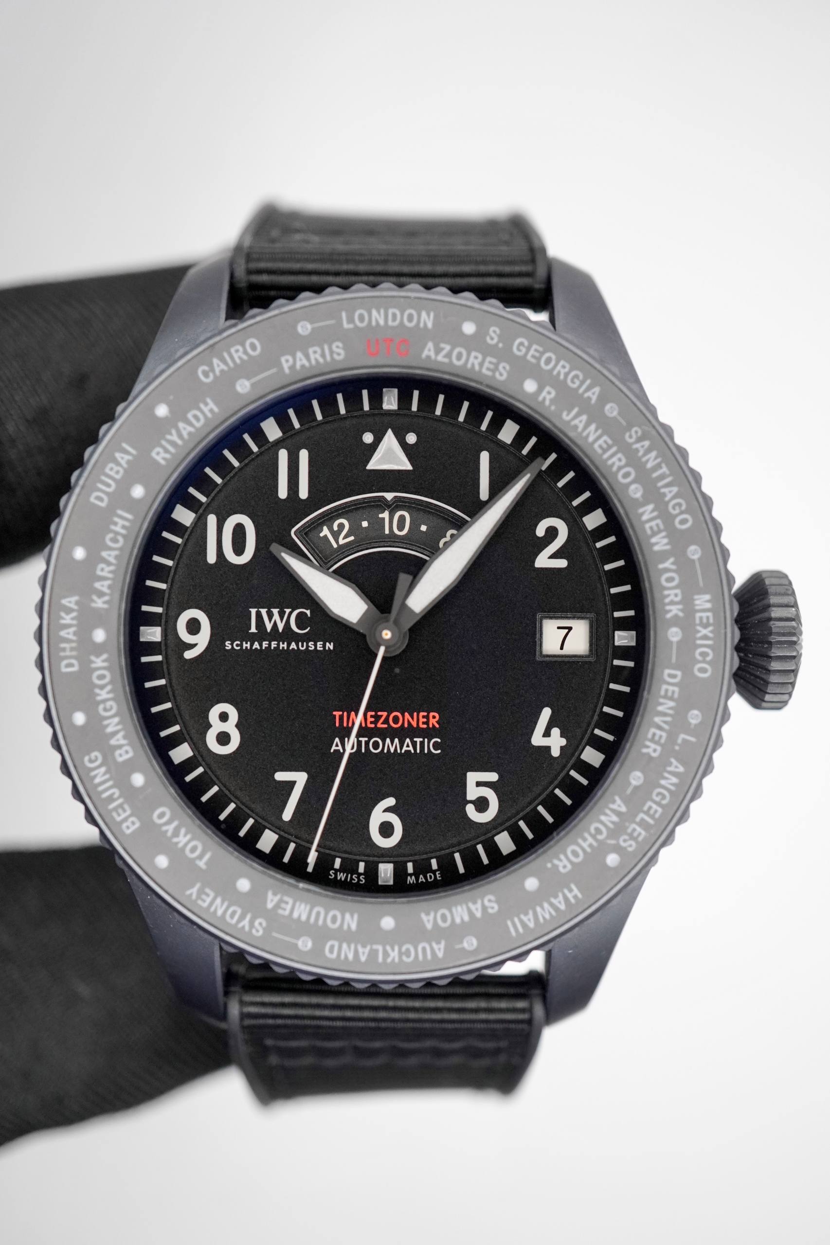IWC Big Pilot Timezoner Top Gun Ceratanium 46mm