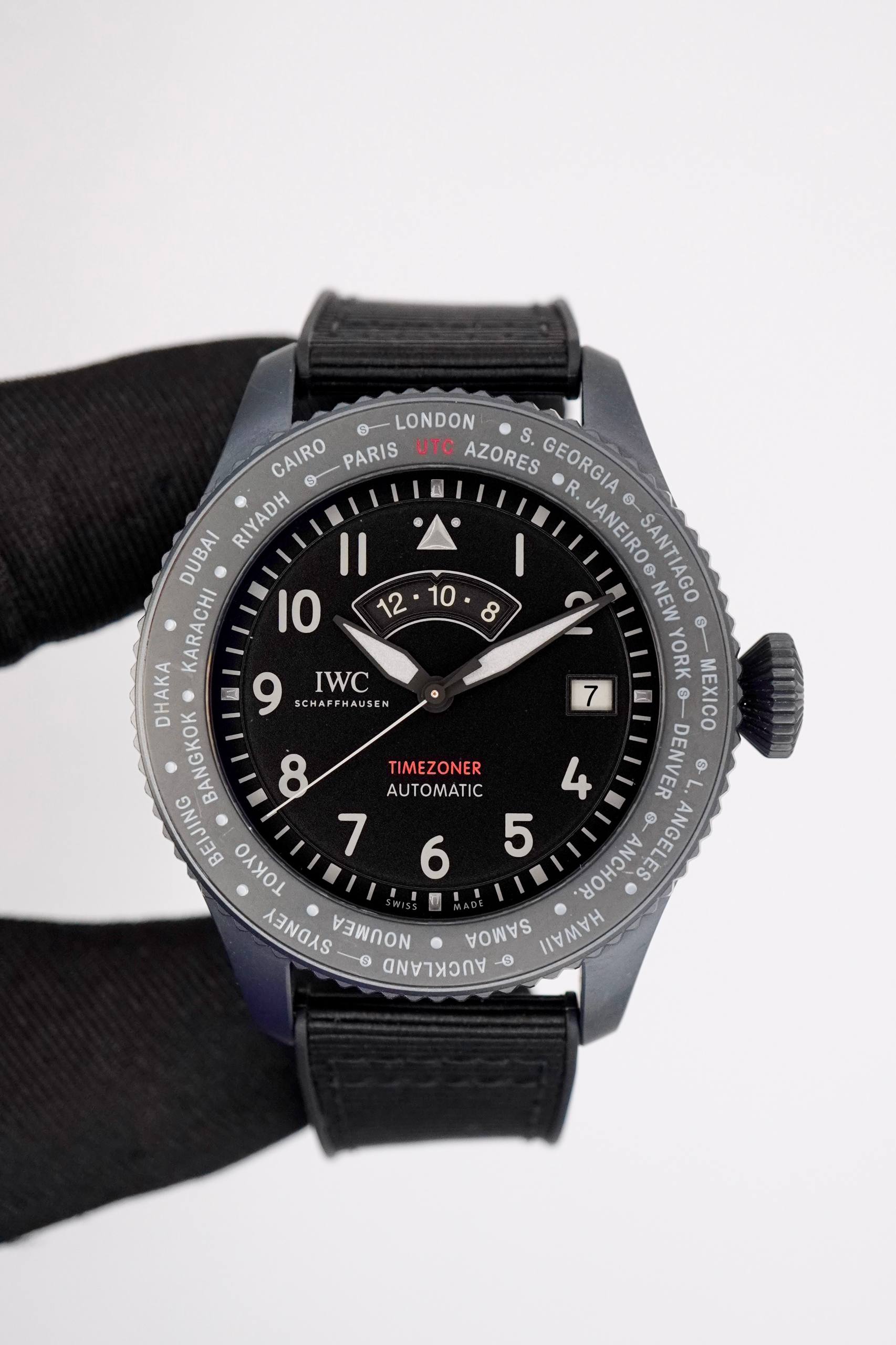 IWC Big Pilot Timezoner Top Gun Ceratanium 46mm