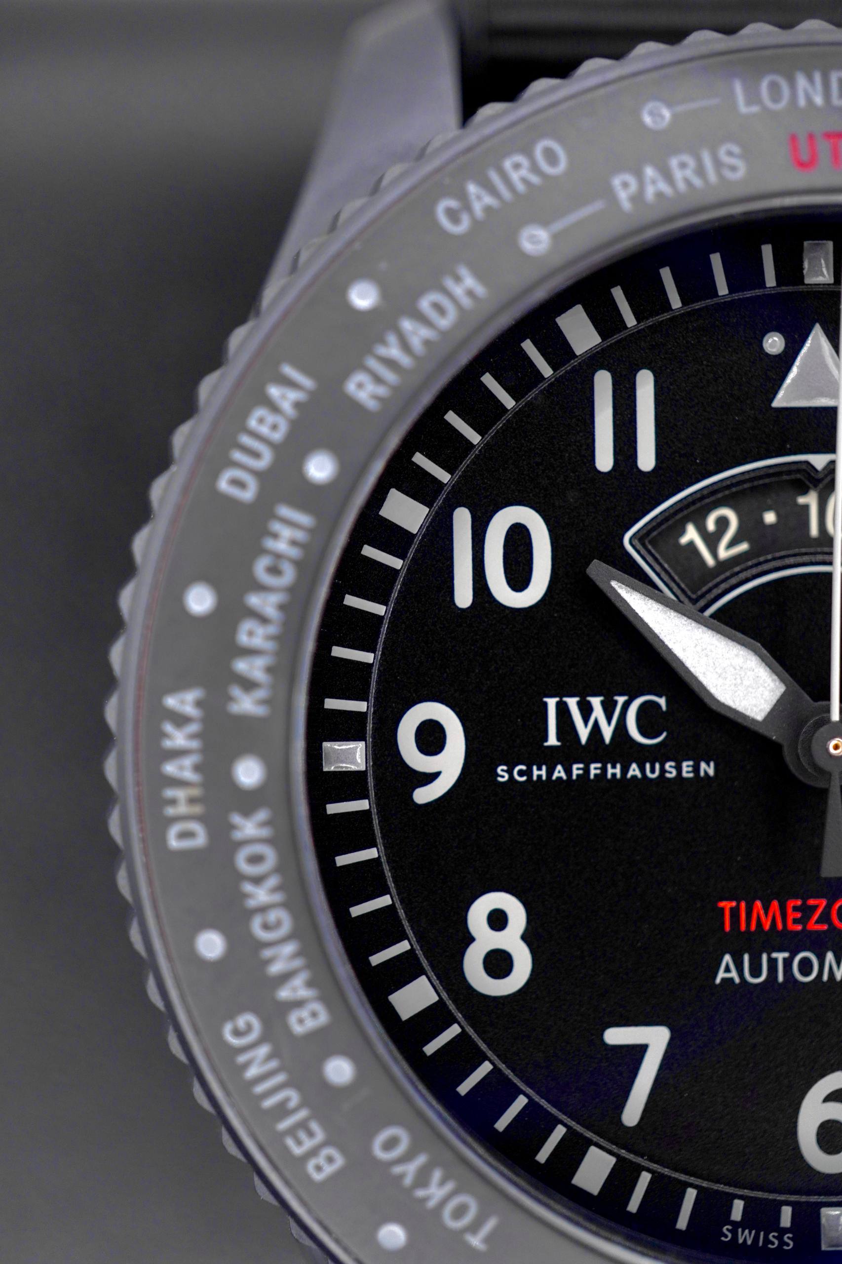 IWC Big Pilot Timezoner Top Gun Ceratanium 46mm