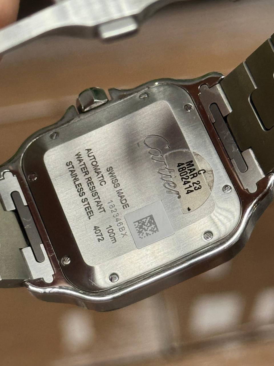 Cartier Santos Large PVD Bisel
