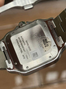 Cartier Santos Large PVD Bisel