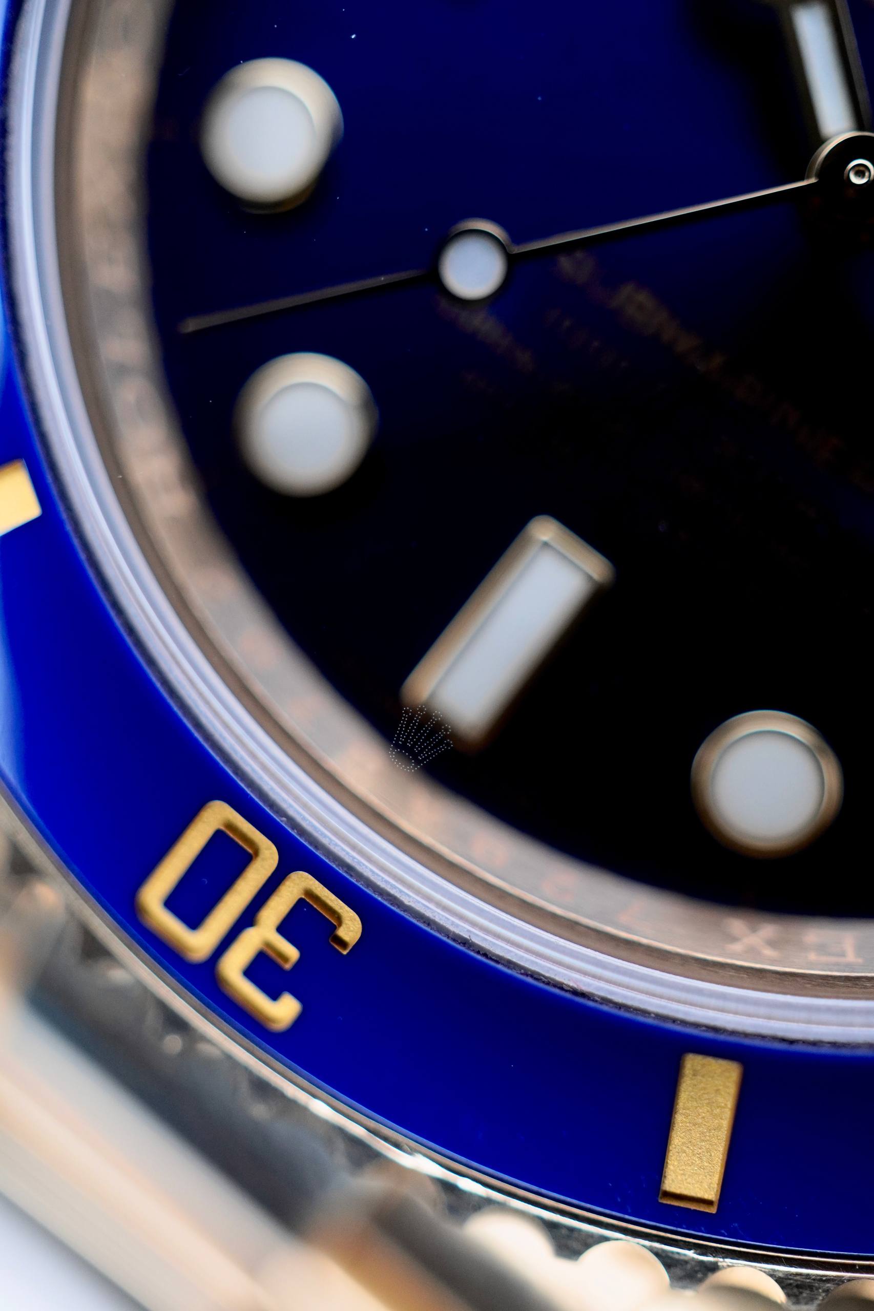 Rolex Submariner “Bluesy” Oro Amarillo 18K