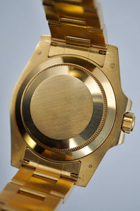 Rolex Submariner “Bluesy” Oro Amarillo 18K