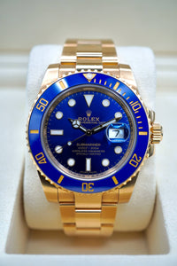 Rolex Submariner “Bluesy” Oro Amarillo 18K