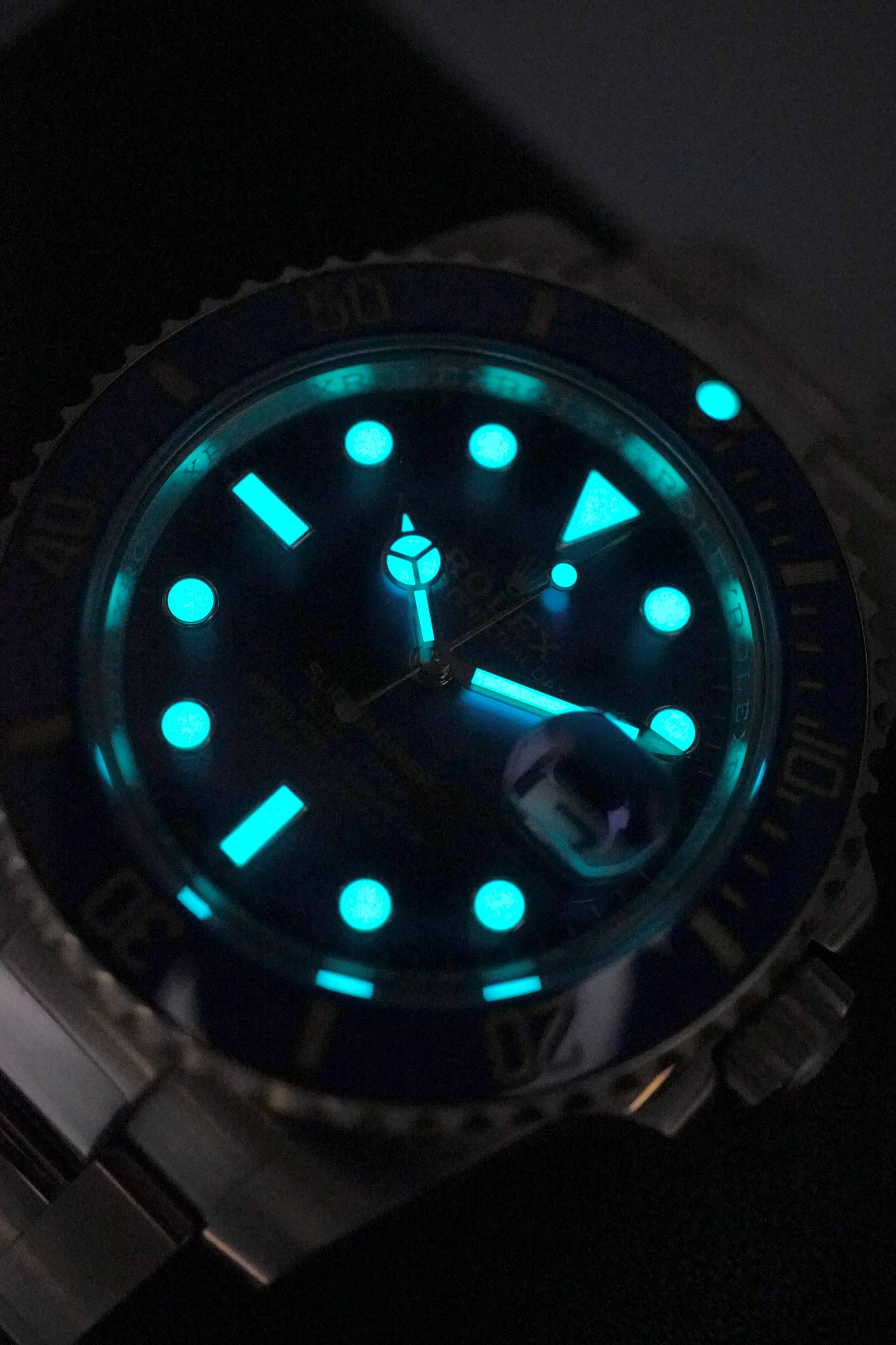 Rolex Submariner “Bluesy” Oro Amarillo 18K