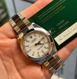 Rolex Datejust Oyster Dial Blanco 41 mm