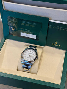 Rolex Datejust Oyster Dial Blanco 41 mm