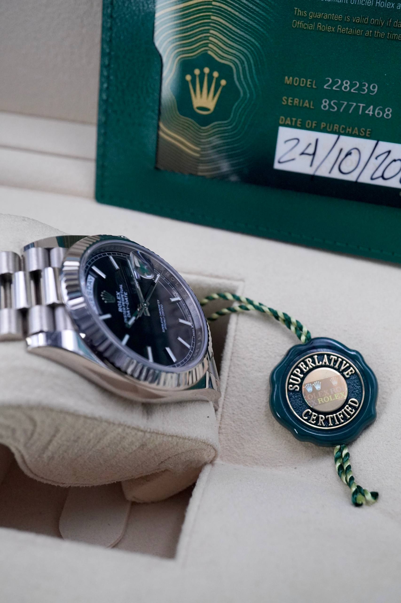 Rolex Day-Date Presidente Oro Blanco 18K