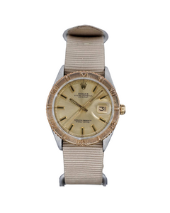 Rolex Datejust Vintage Turn-O-Graph 36mm Acero Oro Sólido 18K