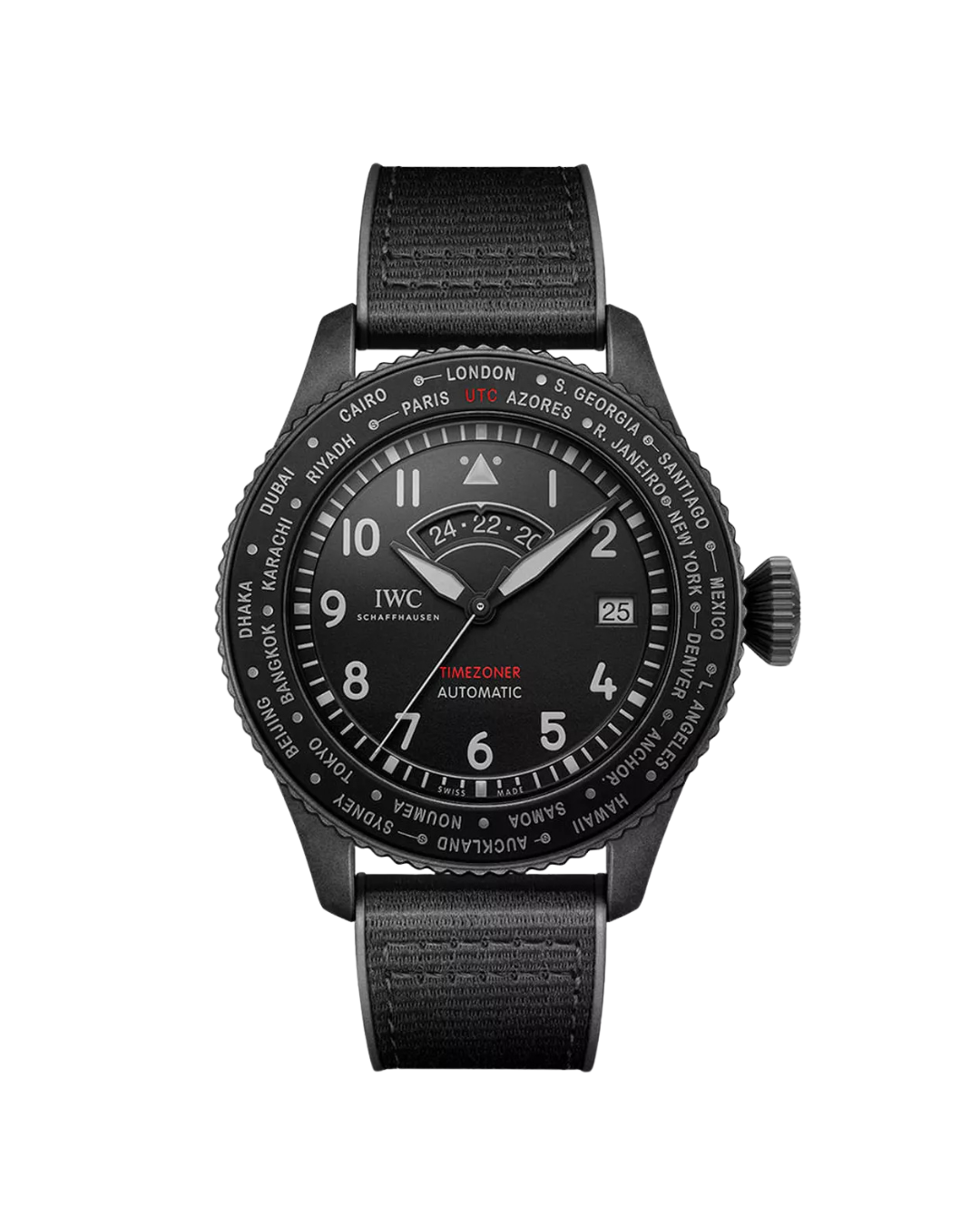 IWC Big Pilot Timezoner Top Gun Ceratanium 46mm