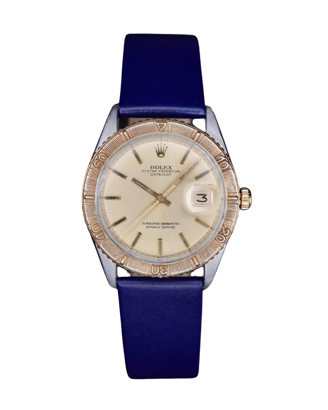 Rolex Datejust Vintage Turn-O-Graph 36mm Acero Oro Sólido 18K
