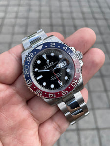Rolex GMT-MASTER ll "Pepsi" Oystersteel 40mm Dial Negro
