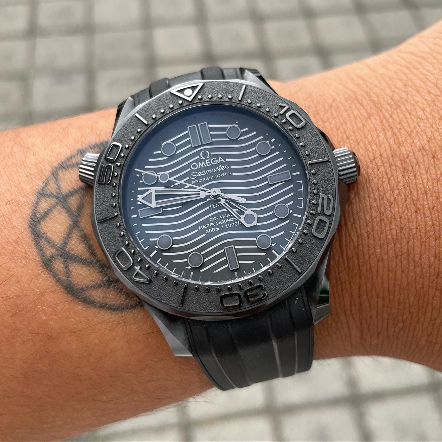 Omega seamaster Black Ceramic 43.5 mm