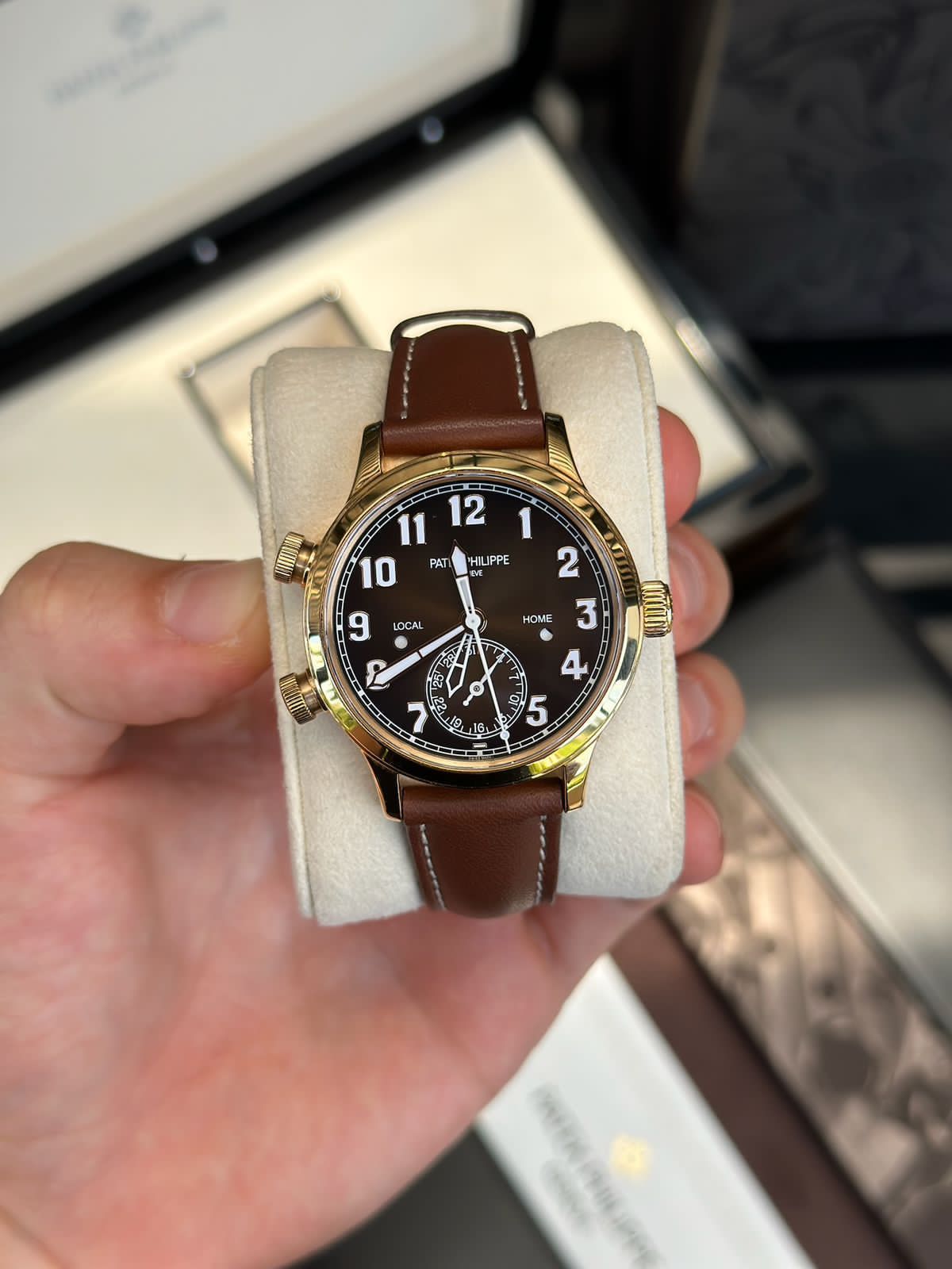 Patek Philippe Pilot Travel Time Calatrava 37.5 mm