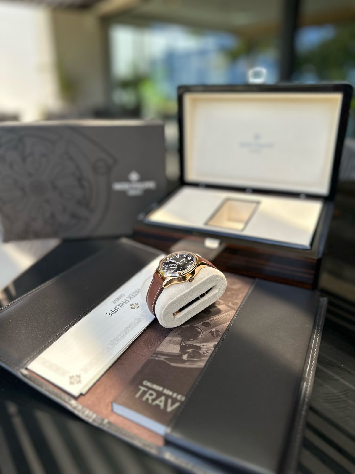 Patek Philippe Pilot Travel Time Calatrava 37.5 mm