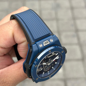Hublot Big Bang Meca-10 ceramic Blu