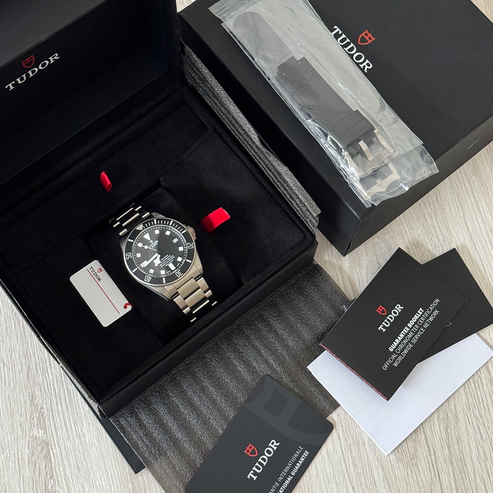 RIFA 1 BOLETO Reloj Tudor Pelagos Dial Negro