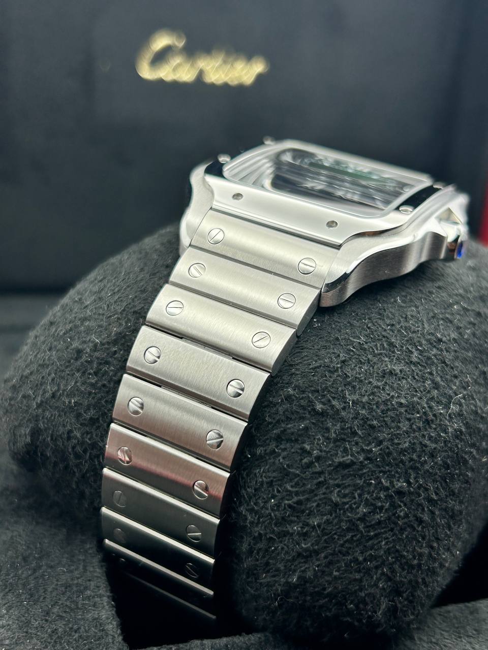 Cartier Santos XL Dial Verde