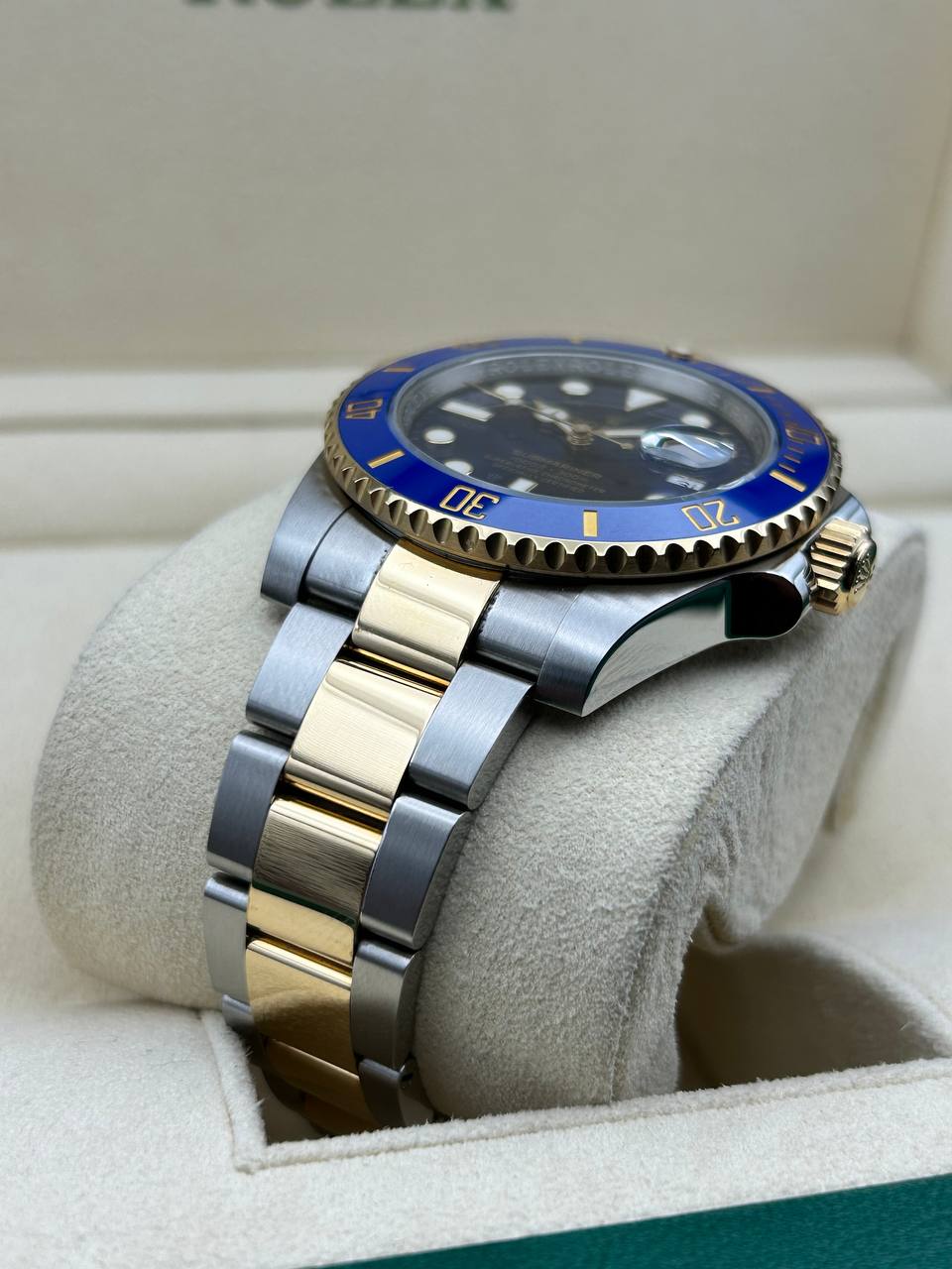 Rolex Submariner "Bluesy" Oystersteel Oro 40mm Dial Azul