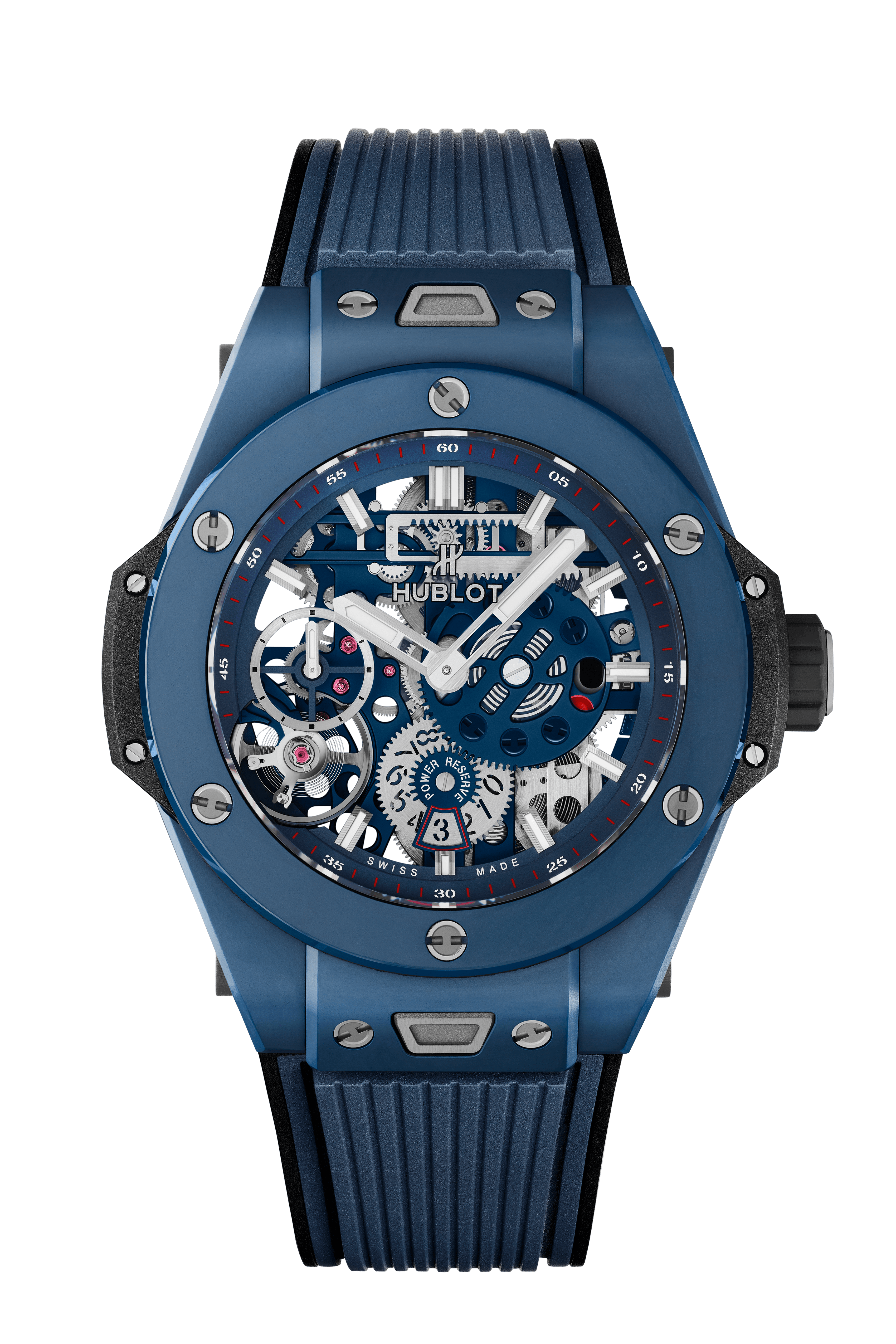 Hublot Big Bang Meca-10 ceramic Blu