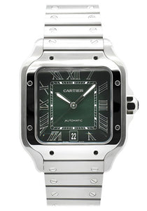 Cartier Santos XL Dial Verde