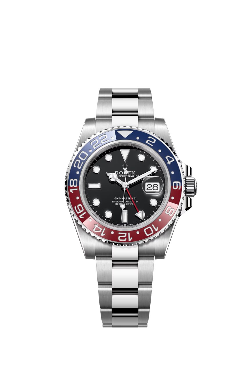 Rolex GMT-MASTER ll "Pepsi" Oystersteel 40mm Dial Negro
