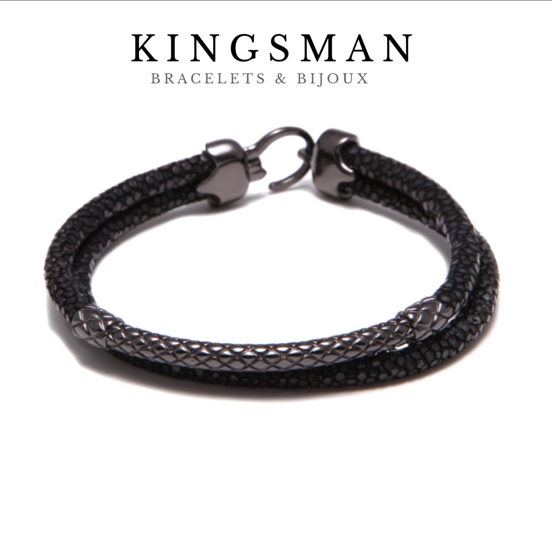 Double Grid Stingray bracelet