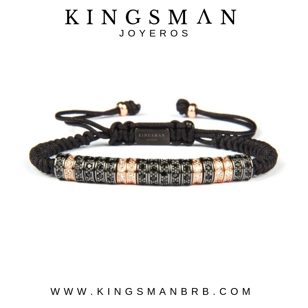 Luxury Rose Gold multi-stoppers bracelet