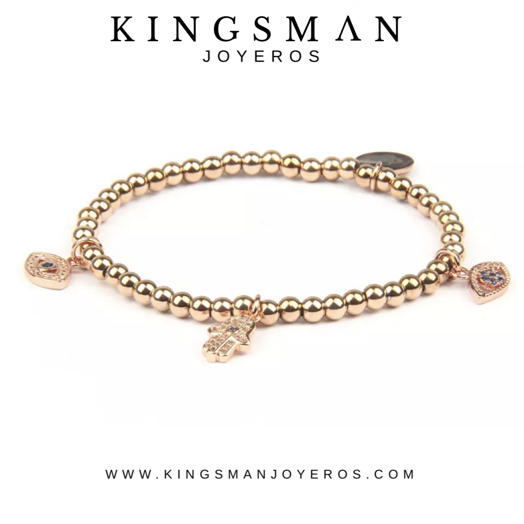 Pendants Rose Gold Uroboros Bracelet