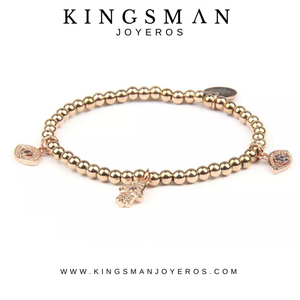 Pendants Rose Gold Uroboros Bracelet