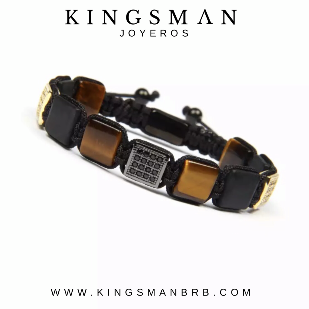 Bali Onyx Square Beads Bracelet