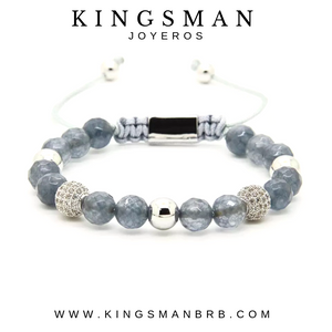 Labradorite and Silver Bracelet