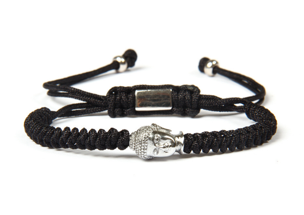 Buda Minimalistic Silver Bracelet