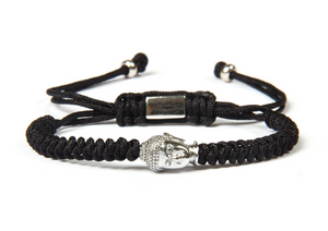 Buda Minimalistic Silver Bracelet